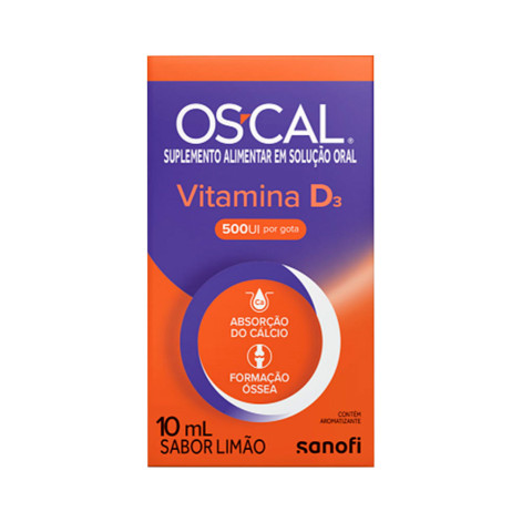 Oscal Vit D 500Ui Gts 10ML