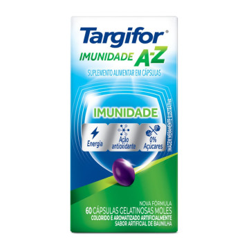 Polivitamínico Targifor Imunidade A-Z 60 Cápsulas