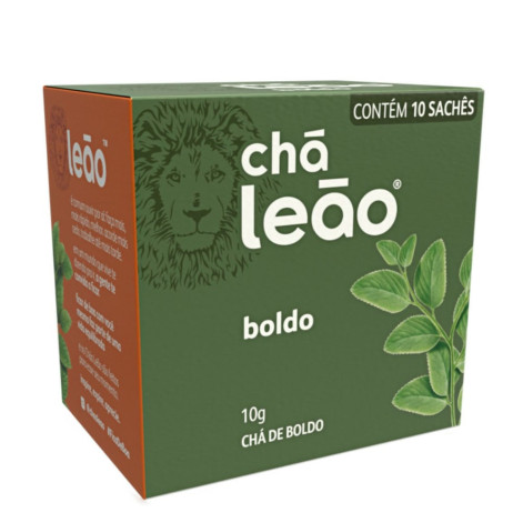 Cha Leao Boldo Chile 1G C/10Un