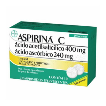 Aspirina C Efv C/10 Comp