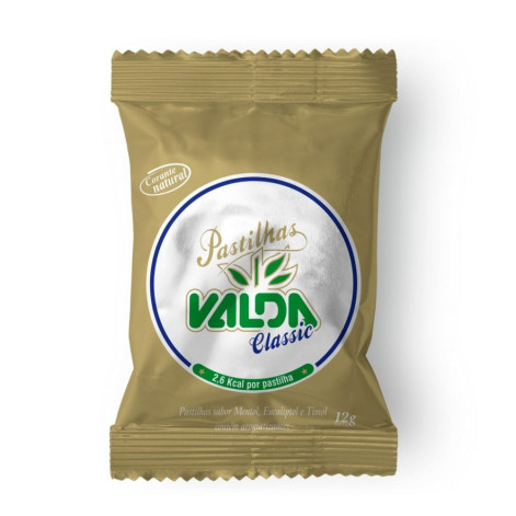 Pastilhas Valda Classic C/12Un