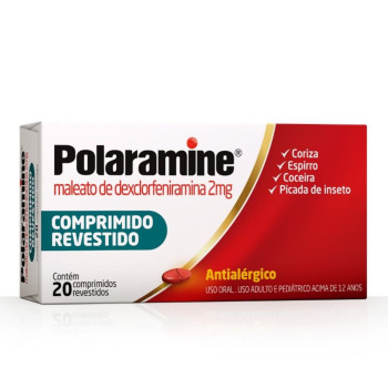 Polaramine 2 Mg C/20 Cpr
