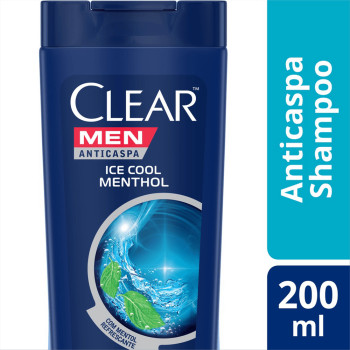 Shampoo Clear Ice Cool Menthol 200ML