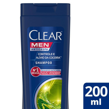 Shampoo Clear Controle Coceira 200ML