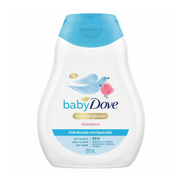 Shampoo Dove 200ML Baby Hidrat Enriquecida