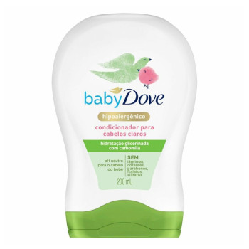Condicionador Dove Baby Cabelos Claros 200ML