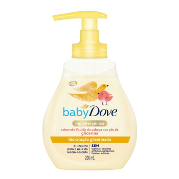 Sabonete Líquido Dove Baby Hid Glicerin 200ML