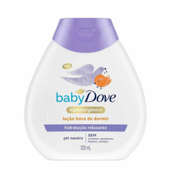 Loção Hidratante Baby Dove Hora de Dormir Hidratação Relaxante com 200ml