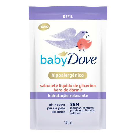 Sabonete Líquido Dove Baby Hora Dormir Ref 180ML
