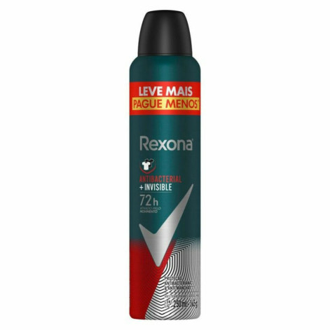 Desodorante Aerosol Rexona Men Antibact+Invisible L+P