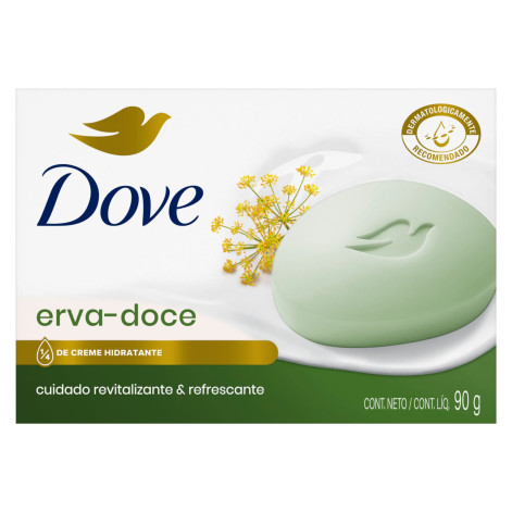 Sabonete em Barra Dove Erva Doce 90G