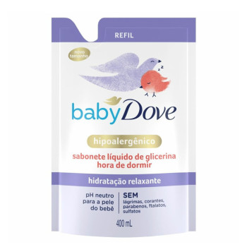 Sabonete Dove Baby Relax Refil 400ML