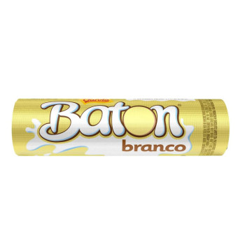 Choc Baton Garoto Branco 16G
