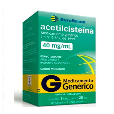 Genérico Acetilcisteina Adulto C/120ML