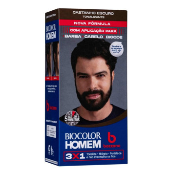 Tinta Biocolor Homem Castanho Escova (Result Nat)