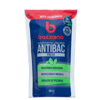 Sabonete Líquido Ref Bozzano Carvao Ativado C/200 ML