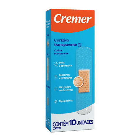 Curativo Cremer Transparente 10Un