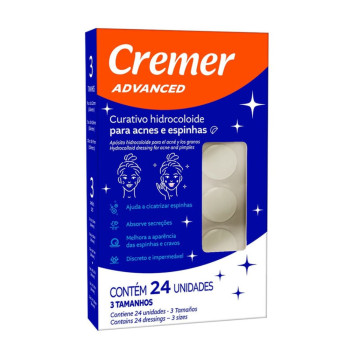 Curativo Cremer Acnes Espinhas 24 Unidades