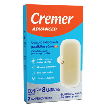 Curativo Cremer Calos E Bolhas 8Un