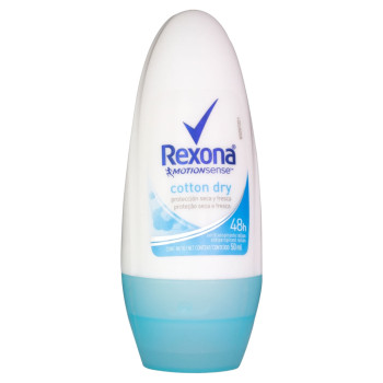 Desodorante Roll-On Rexona Fem Cotton Dry 50ML