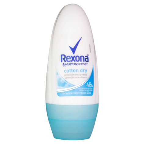 Desodorante Roll-On Rexona Fem Cotton Dry 50ML