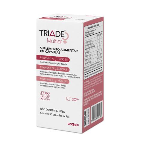 Polivitamínico Triade Mama 30 cápsulas