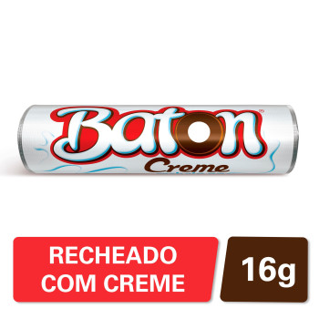 Choc Baton Garoto Rec Ao Leite 16G