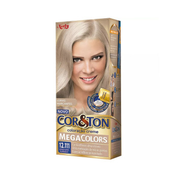 Tintura Cor&Ton Mega Colors N 12.111 Louro Super Platinado