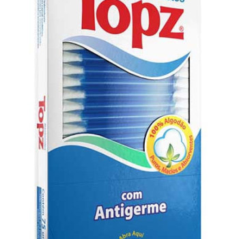 Hastes Topz Bastonetes Flexiveis 75 Unidades