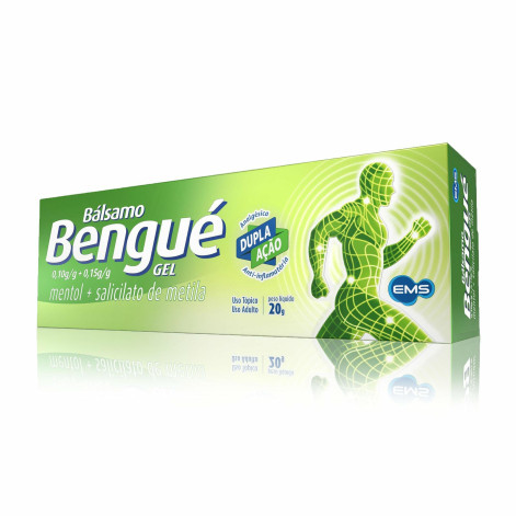 Balsamo Bengué Mentol Gel com 20g Mentol