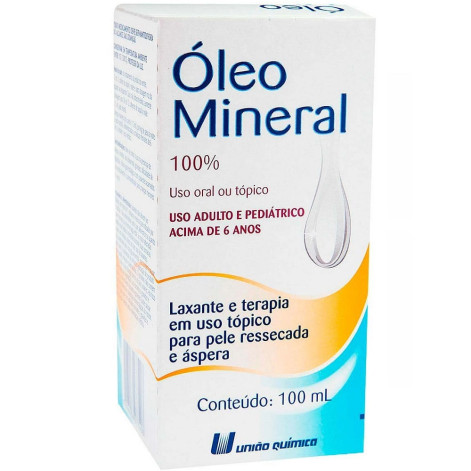Oleo Mineral C/100 ML Uniao Quimica