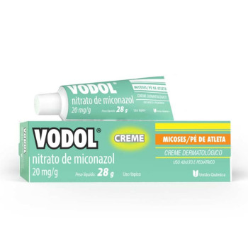 Vodol Creme 28 GVodol Nitrato de Miconazol 20mg/g Creme Dermatológico 28g