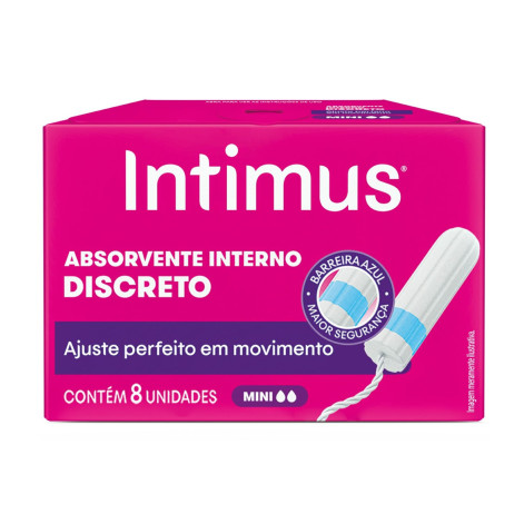 Absorvente Interno Intimus Mini C/8Un