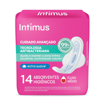Absorvente Int Gel Ultraf C/A Antibac 14Un