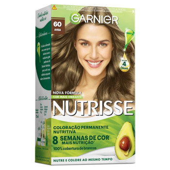 Tinta de Cabelo Permanente Nutrisse Creme - 60 Aveia