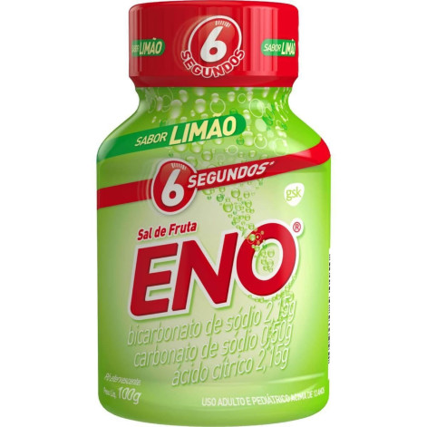 Sal de Fruta Eno Limão Pó Efervescente 100g