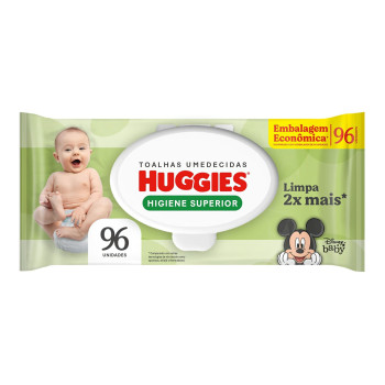 Toalhas Umed Huggies 96Un S/Alcool