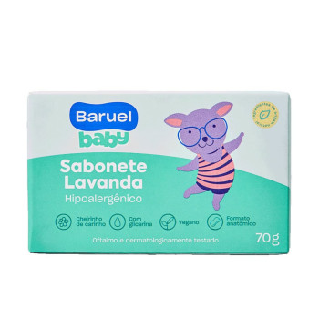 Sabonete Infantil Xuxinha Baby Lavanda 80G