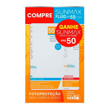 Kit Sunmax Fluid 120ML+ Sens 25ML Fps50