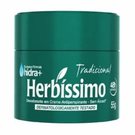 Desodorante Antitranspirante Creme Herbissimo 55G Trad