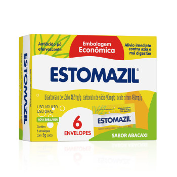 Estomazil Abacaxi 6Env 5G