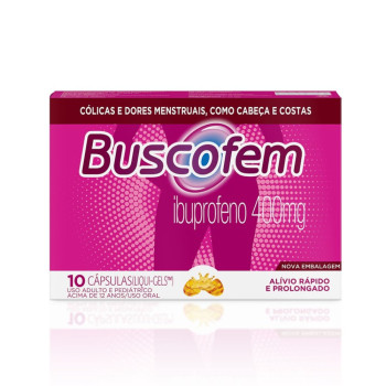 Buscofem 400 Mg C/ 10 Capsulas