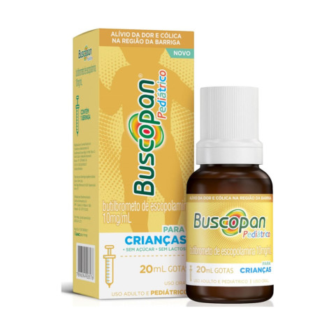 Analgésico Buscopan 10mg/ml Pediátrico Gotas 20ml