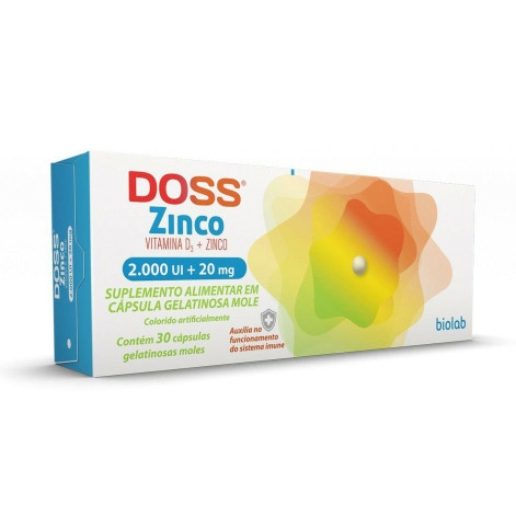 Doss Zinco 2.000Ui C/30Caps