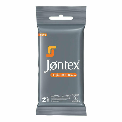 Preservativo Jontex Efeito Retardante 6 Unidades