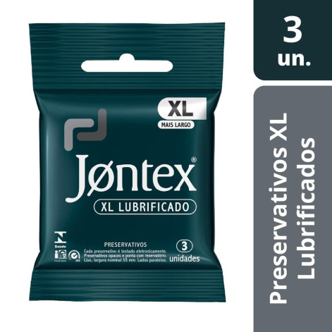 Camisinha Jontex Lub Xl 3Un