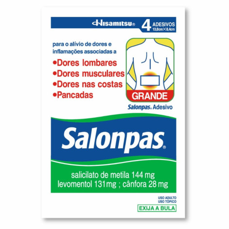 Salonpas Adesivo Gande C/4Un
