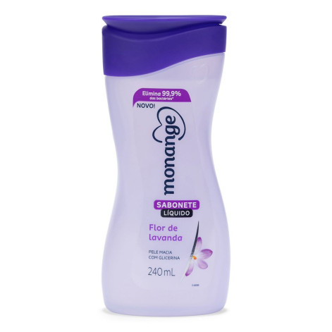 Sabonete Líquido Monange Flor De Lavanda 240ML