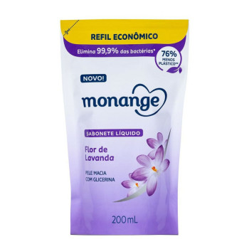 Sabonete Líquido Monange Flor De Lavanda Rf 200ML