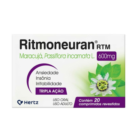 Ritmoneuran Rtm 600Mg C/ 20Cpr Rev